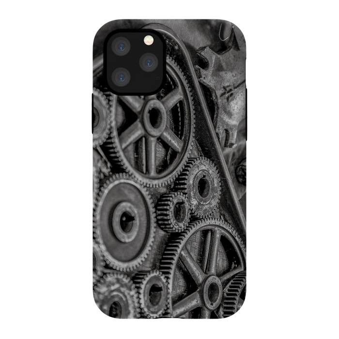 iPhone 11 Pro StrongFit Steampunk Gear by Andrea Haase
