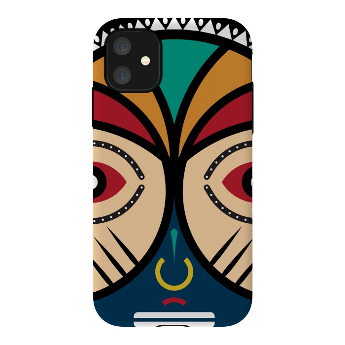 iPhone 11 StrongFit Pende tribal Mask by TMSarts