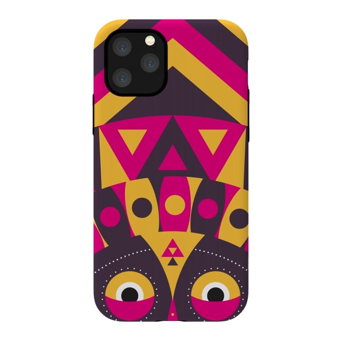 iPhone 11 Pro StrongFit aboriginal tribal mask by TMSarts