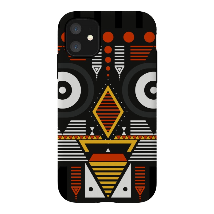 iPhone 11 StrongFit bobo tribal mask by TMSarts