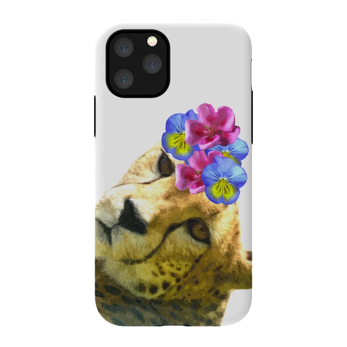 iPhone 11 Pro StrongFit Cute Cheetah by Alemi