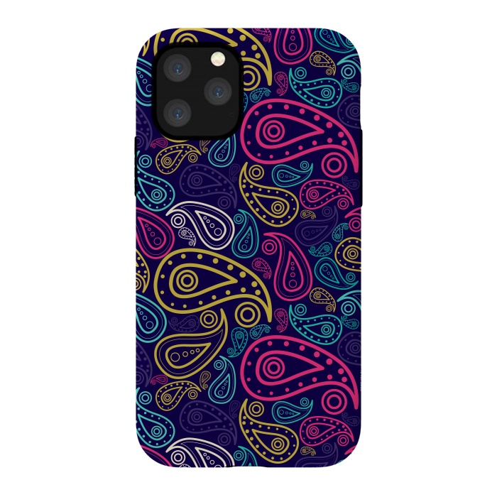 iPhone 11 Pro StrongFit Paisley by TMSarts