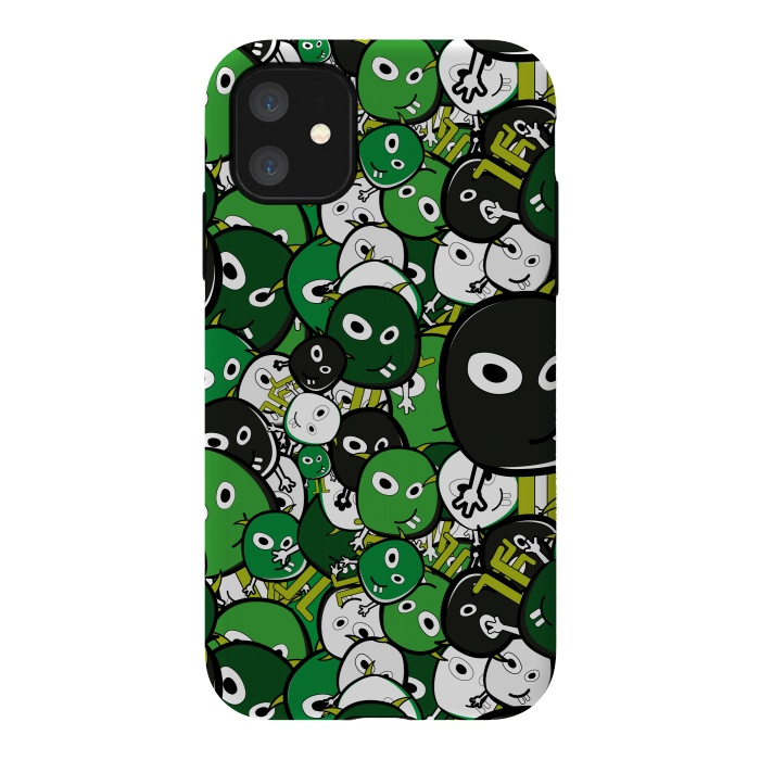 iPhone 11 StrongFit green monsters by TMSarts