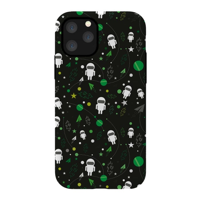 iPhone 11 Pro StrongFit Astronauts by TMSarts