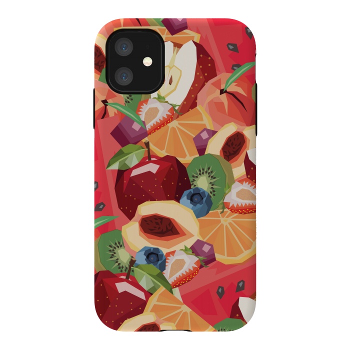 iPhone 11 StrongFit TuttiFrutti by Diana Guedez
