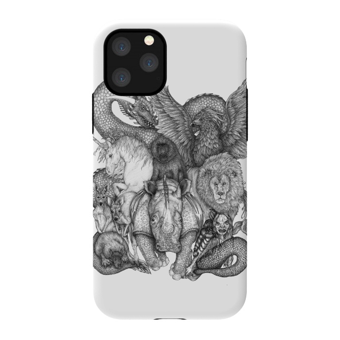 iPhone 11 Pro StrongFit The Impossible Menagerie by ECMazur 