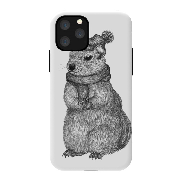 iPhone 11 Pro StrongFit Chilly Chipmunk by ECMazur 