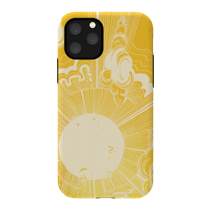 iPhone 11 Pro StrongFit Solar Flare by ECMazur 