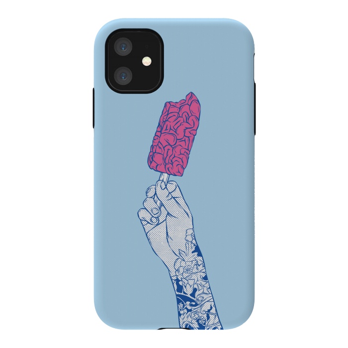 iPhone 11 StrongFit Brain ice cream! mmmmm by Evgenia Chuvardina