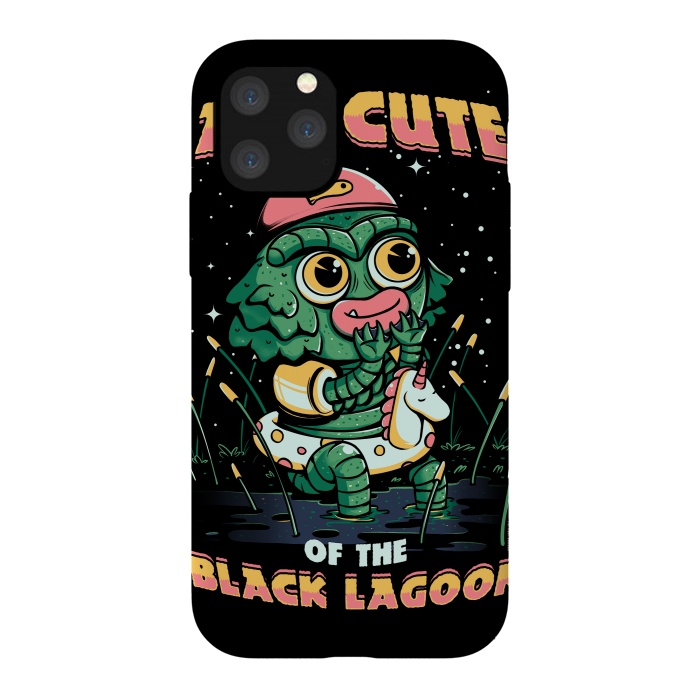 iPhone 11 Pro StrongFit Cute of the black lagoon! by Ilustrata
