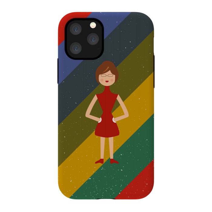 iPhone 11 Pro StrongFit fashionable girl standing by TMSarts