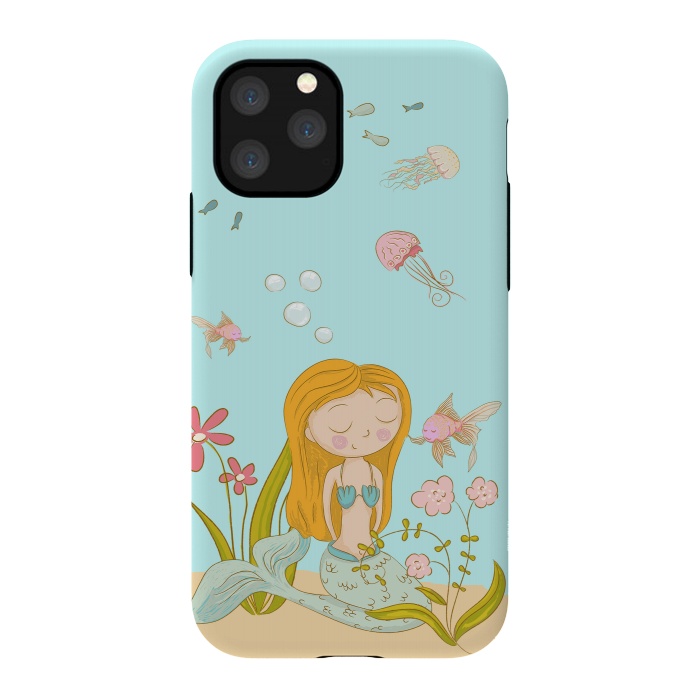 iPhone 11 Pro StrongFit Little Mermaid by  Utart