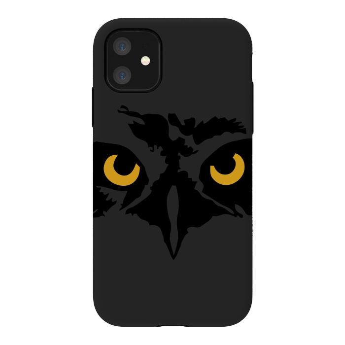 iPhone 11 StrongFit Dark Owl by Majoih