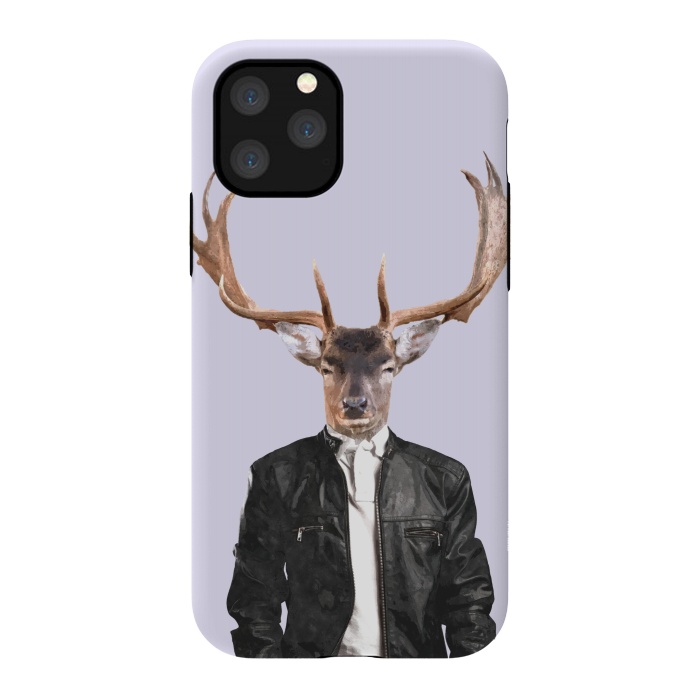 iPhone 11 Pro StrongFit Fashionable Deer Illustration by Alemi