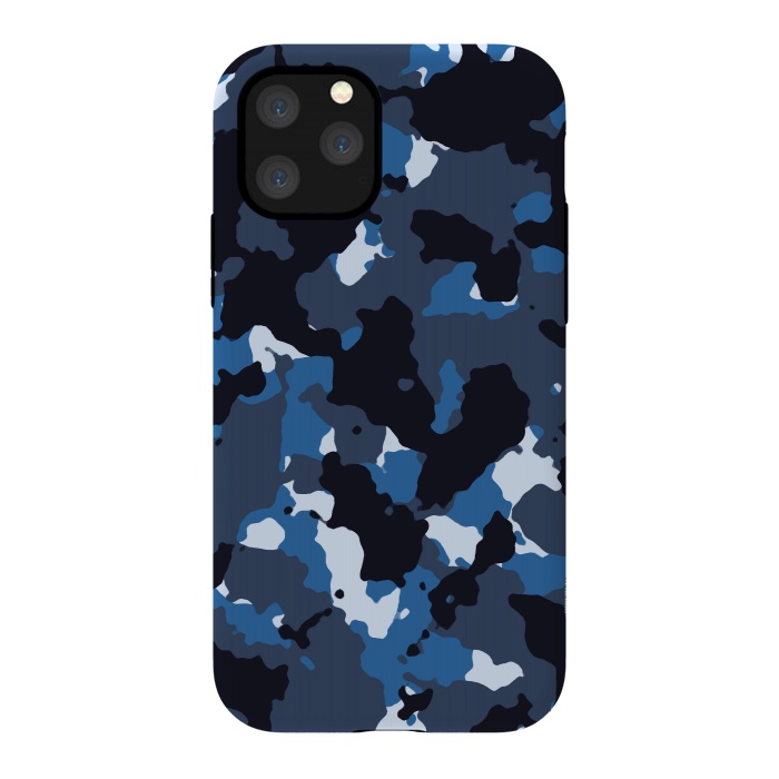 iPhone 11 Pro StrongFit Blue Camo by TMSarts