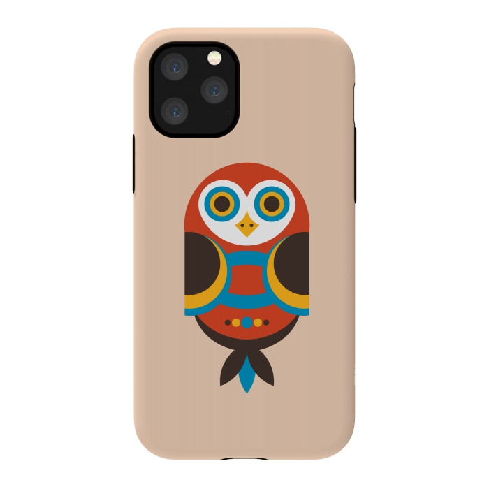 iPhone 11 Pro StrongFit abstract Owl by TMSarts