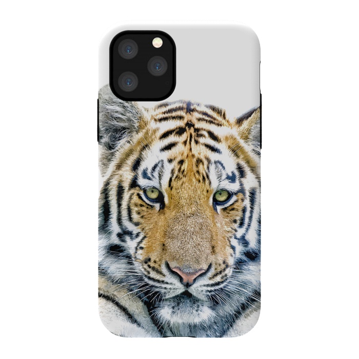 iPhone 11 Pro StrongFit Tiger Portrait by Alemi