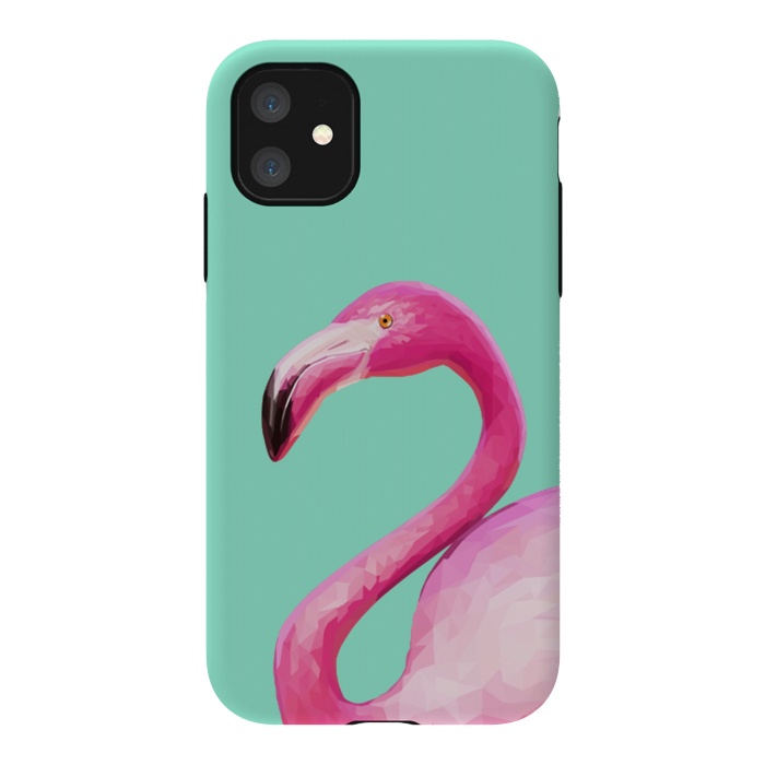 iPhone 11 StrongFit Flamingo Baby by ''CVogiatzi.