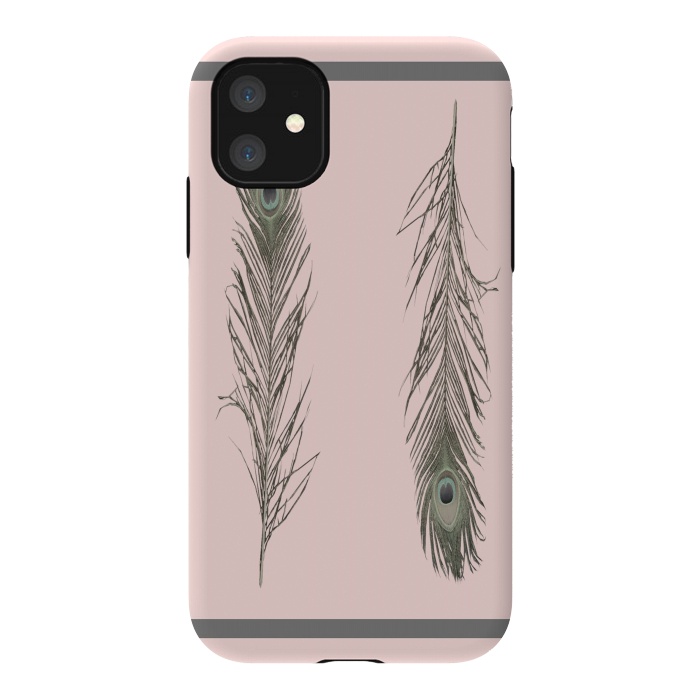 iPhone 11 StrongFit Feather Style by Joanna Vog