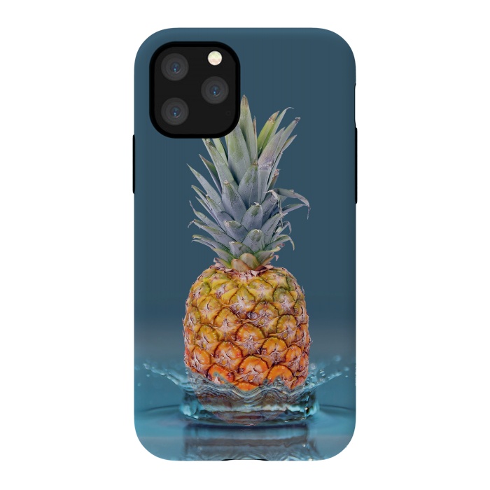 iPhone 11 Pro StrongFit Pineapple Strike by Creativeaxle