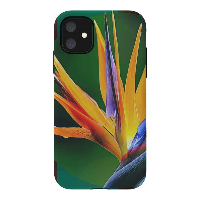 iPhone 11 StrongFit Bird of Paradise by Creativeaxle