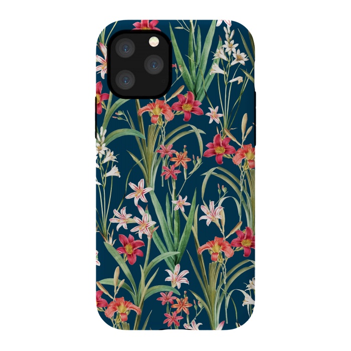 iPhone 11 Pro StrongFit Blossom Botanical by Uma Prabhakar Gokhale