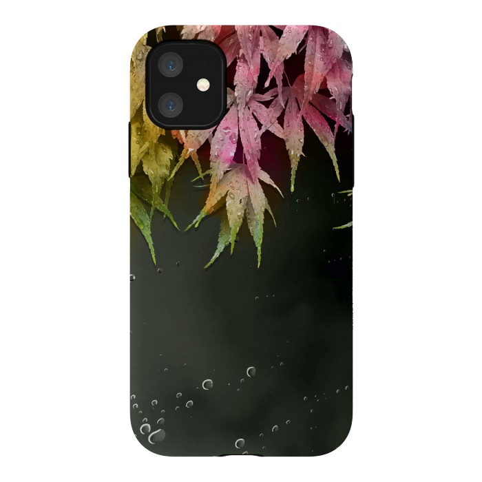 iPhone 11 StrongFit Acer Leaves by Creativeaxle