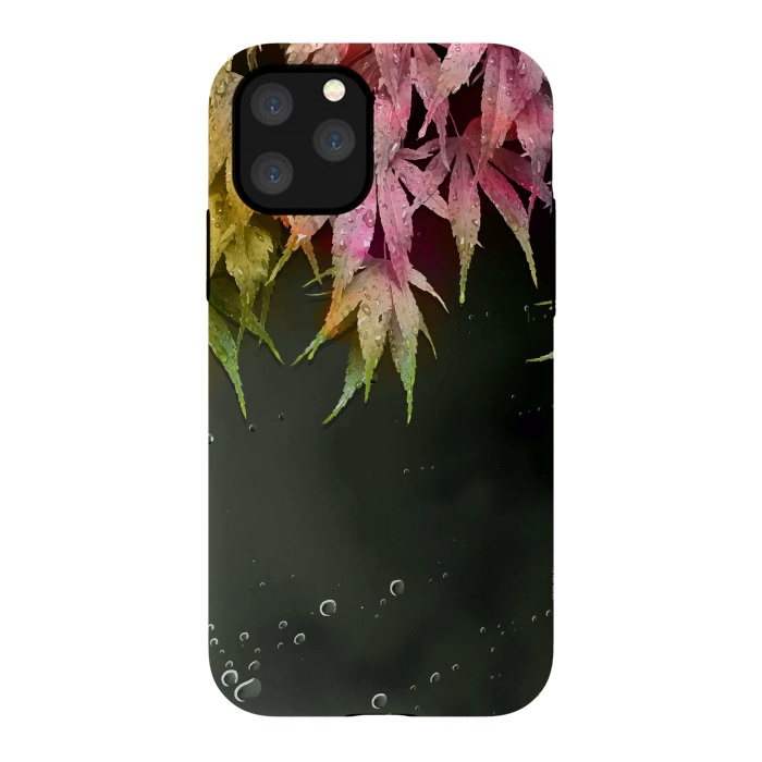 iPhone 11 Pro StrongFit Acer Leaves by Creativeaxle