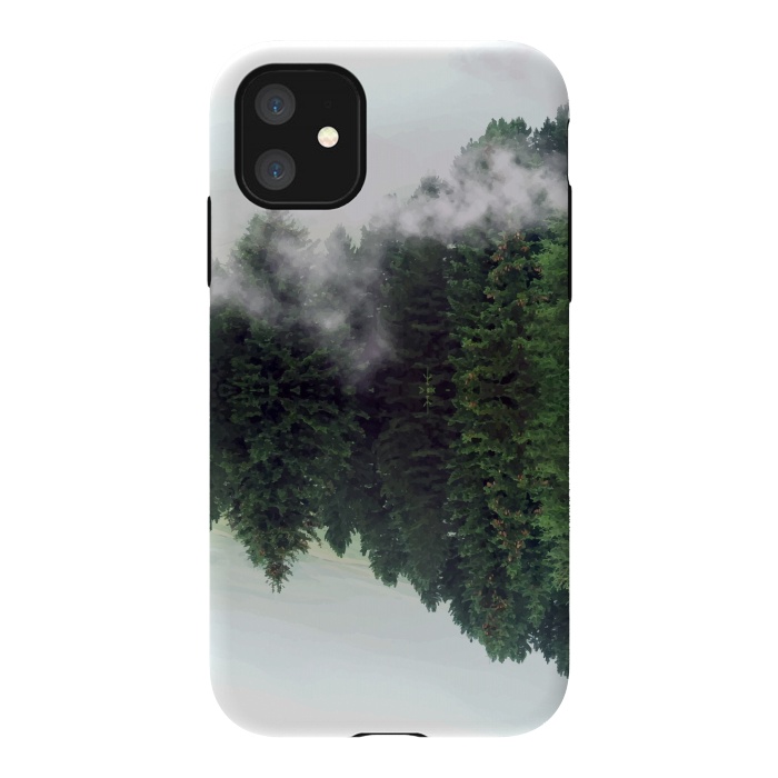 iPhone 11 StrongFit Morning Forest by Creativeaxle