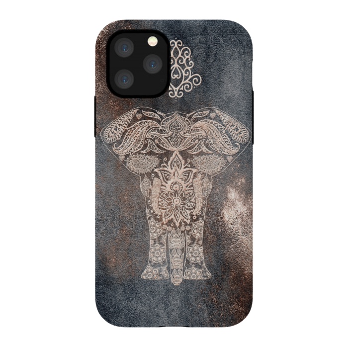 iPhone 11 Pro StrongFit Elepephant Mandala by  Utart