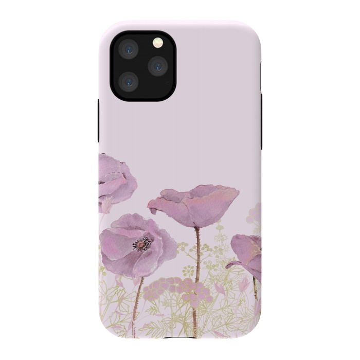 iPhone 11 Pro StrongFit Rose Gold Poppy Dream by  Utart