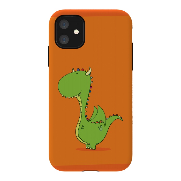 iPhone 11 StrongFit MOMMY'S LITTLE DRAGON! by Mangulica