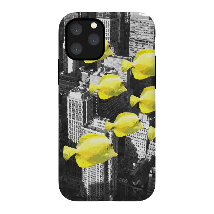 iPhone 11 Pro StrongFit Fish in New York City by Alemi