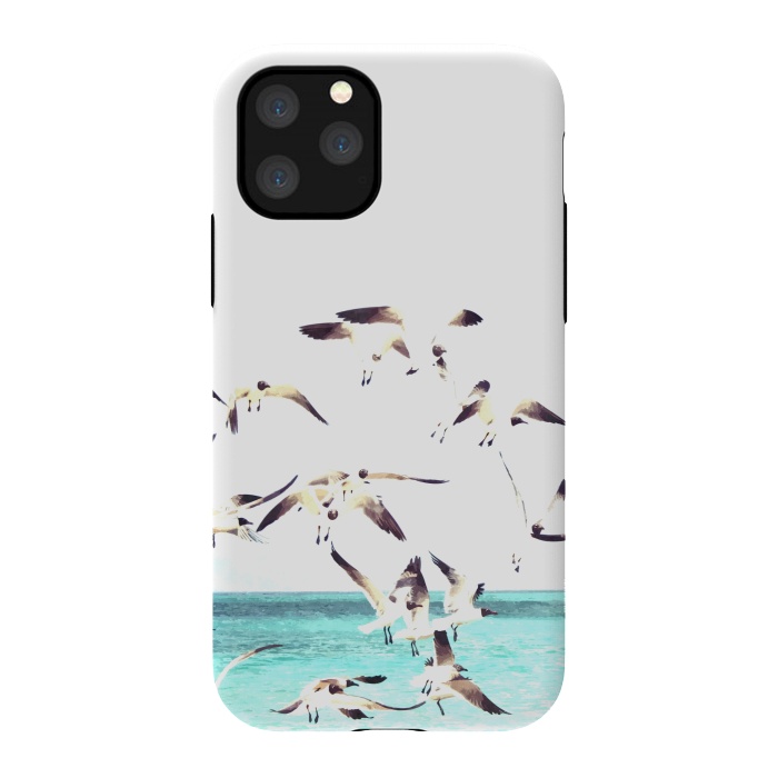 iPhone 11 Pro StrongFit Seagulls by Alemi