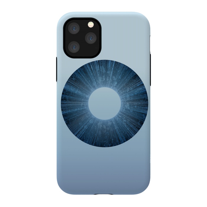 iPhone 11 Pro StrongFit Blue Iris Object by Andrea Haase