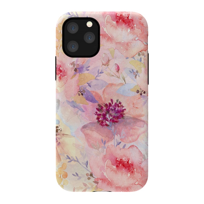 iPhone 11 Pro StrongFit Summer Flowers Pattern by  Utart