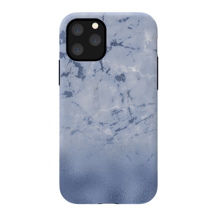 iPhone 11 Pro StrongFit Freshness - Blue Marble Glitter  by  Utart