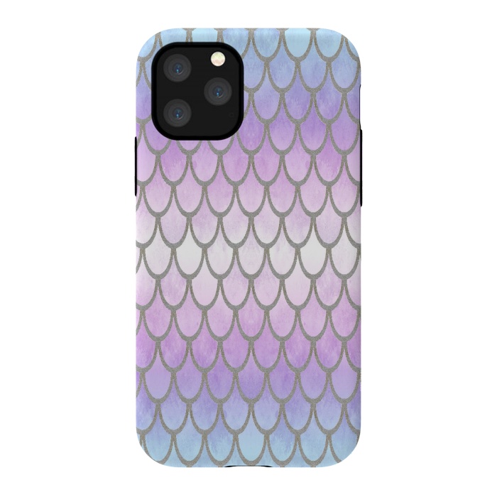 iPhone 11 Pro StrongFit Pretty Mermaid Scales 02 by Angelika Parker