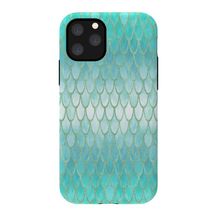 iPhone 11 Pro StrongFit Pretty Mermaid Scales 03 by Angelika Parker