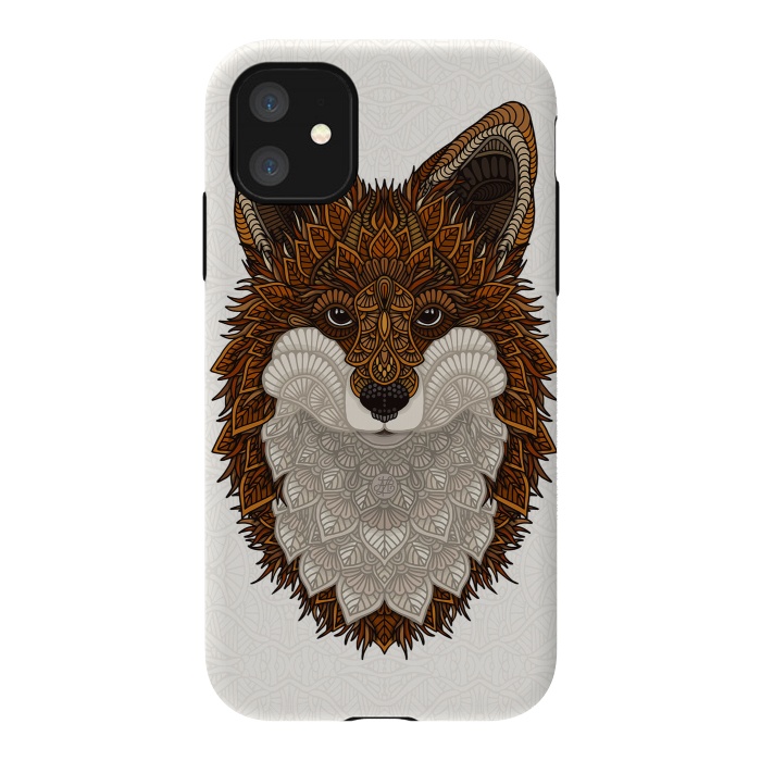 iPhone 11 StrongFit Red Fox by Angelika Parker