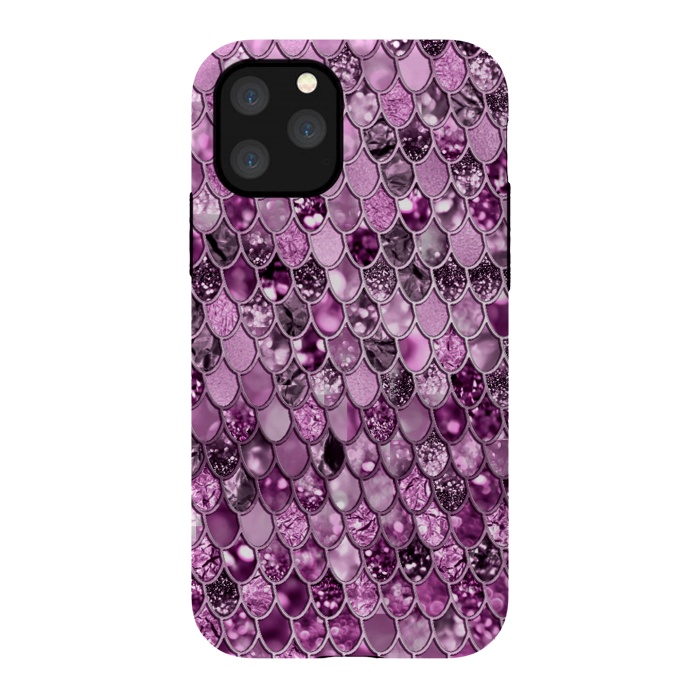 iPhone 11 Pro StrongFit Purple and Violet Trendy Shine Mermaid Scales by  Utart