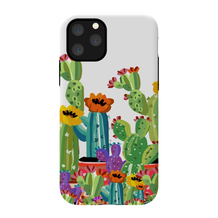 iPhone 11 Pro StrongFit cactus land by MUKTA LATA BARUA