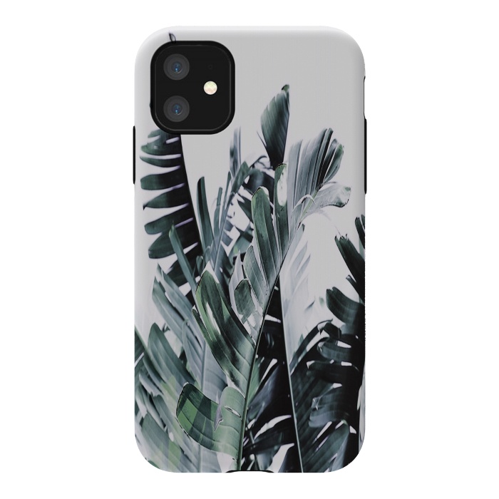 iPhone 11 StrongFit Litsia Leaves by ''CVogiatzi.