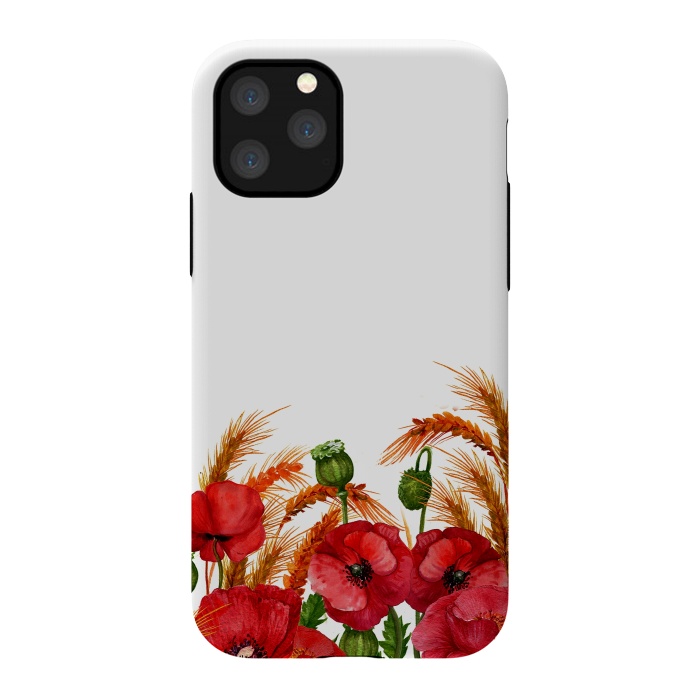 iPhone 11 Pro StrongFit Summer Poppy Field by  Utart
