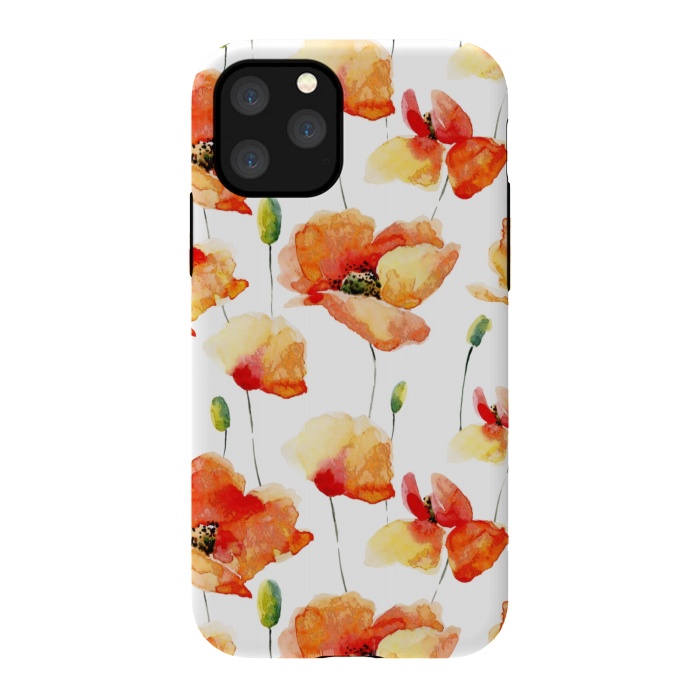 iPhone 11 Pro StrongFit Poppies Forever by  Utart