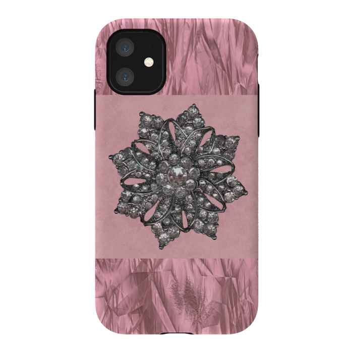 iPhone 11 StrongFit Embellishment On Rose Gold 2 by Andrea Haase