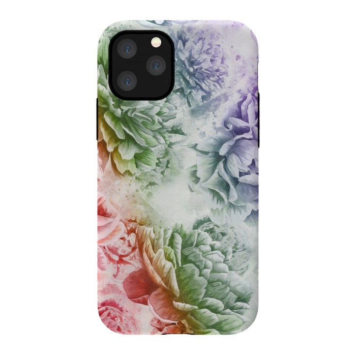iPhone 11 Pro StrongFit Soft Flowers by Creativeaxle