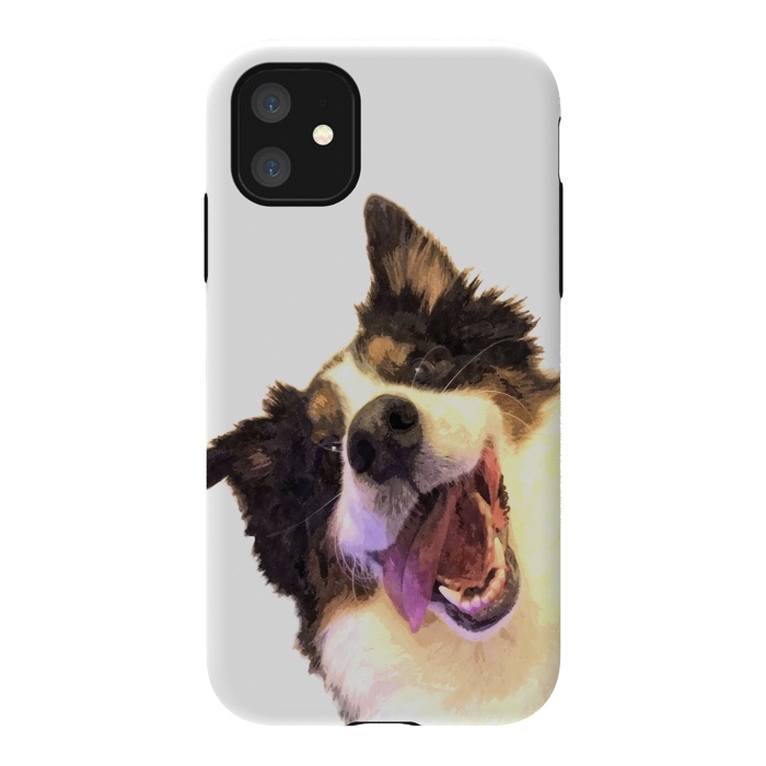 iPhone 11 StrongFit Happy Dog by Alemi
