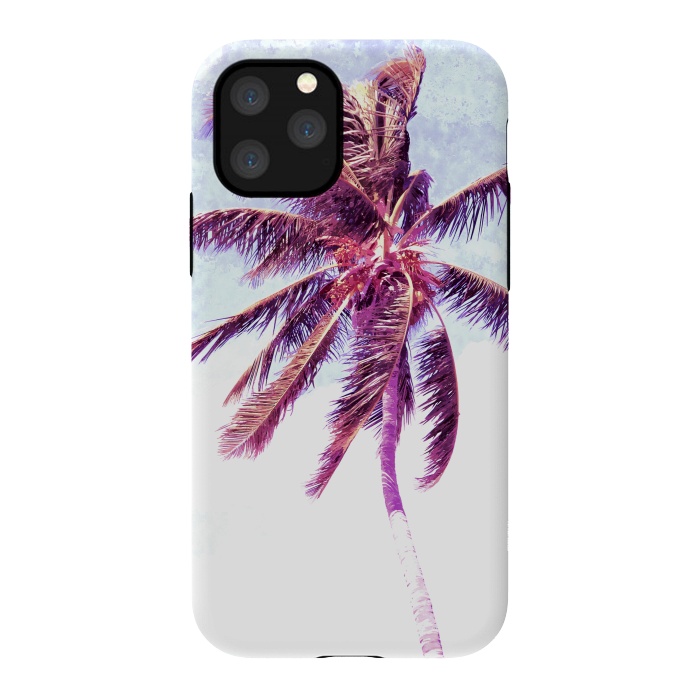 iPhone 11 Pro StrongFit Palm Tree Tropical Illustration by Alemi