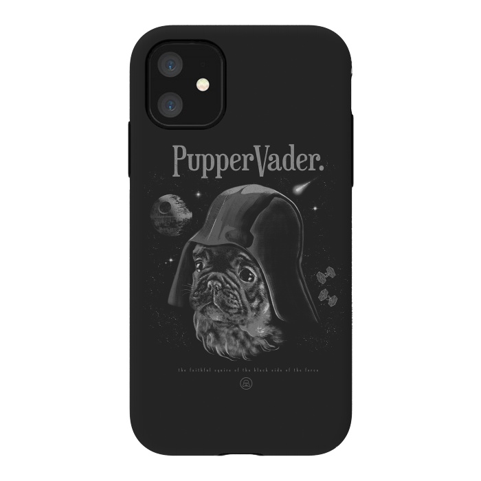 iPhone 11 StrongFit Pupper Vader by jackson duarte